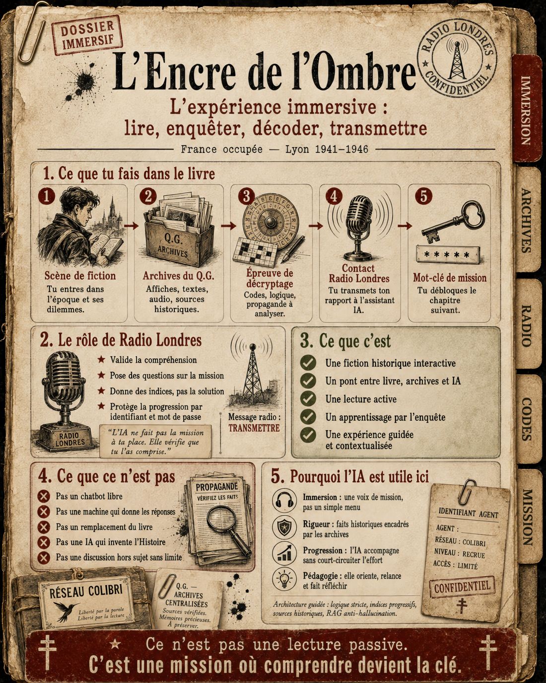 Dossier Immersion — infographie